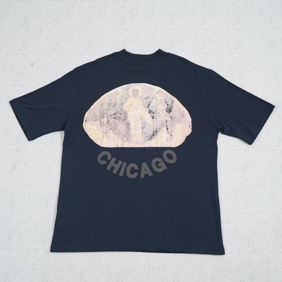 Cpfm Kanye Three Gods Oil Painting Short Sleeve T Shirt
